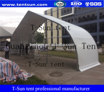 Beautiful 18x36m curved marquee sports tennis tent for sale