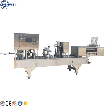 Jelly Ice Cream and Yoghurt Cup Filling and Sealing Machine