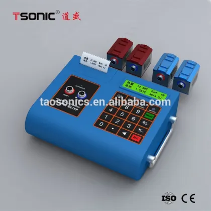 Smart liquid flow portable flowmeter