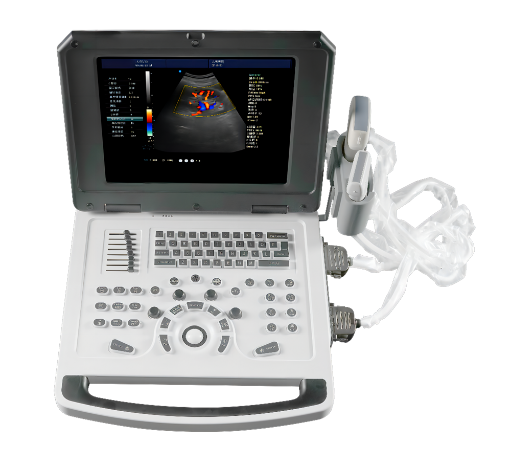 Notebook Doppler Ultrassonic Machine para instrumento médico