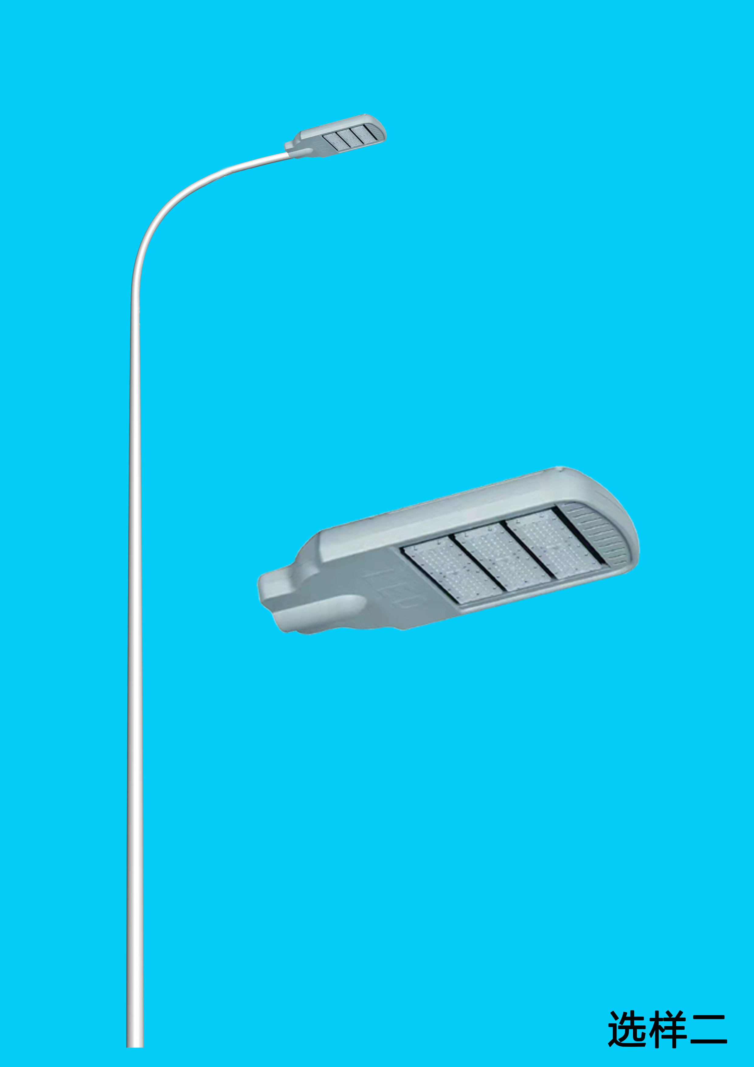 hot dip galvanized street light lamp poles