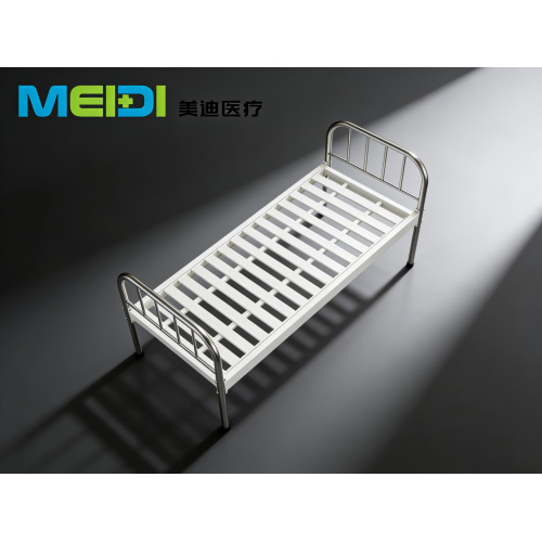 Stainless Steel Slat Flat Hospital Bed, Medical Flat Bed, Custom Made