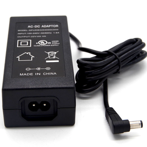 Desktop 22V/4A Charger AC-DC 88W Adapter For LG