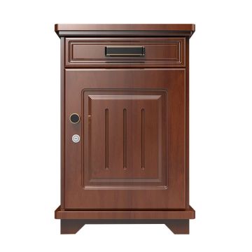 Price Protected Fire and Theft Resistant Weathered Wood Nightstand with Safe