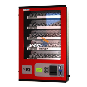 Coin & Bill Operated Snack and Drink Vending Machine: A Compact Wall-Mounted Solution