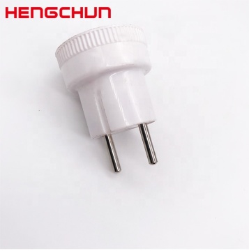 Universal Travel Adapter: 2 Pin European Plug for Global Use