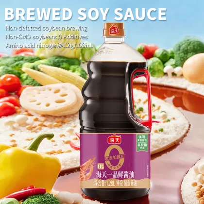 HADAY Non-GMO Seasoned Soy Sauce - Premium Fermented Brewed Light Soy Bean Sauce