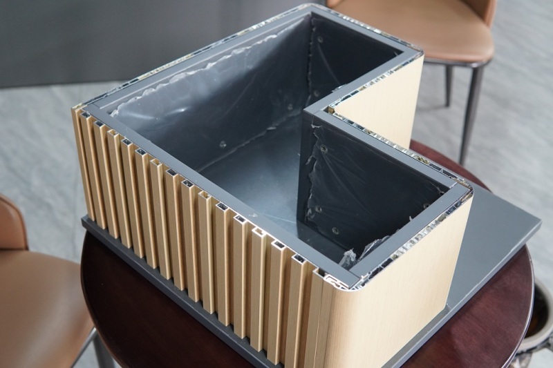 Aluminum honeycomb panels
