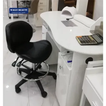 Beauty Salon Stool and Barber Chair