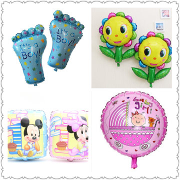 cartoon foil balloon