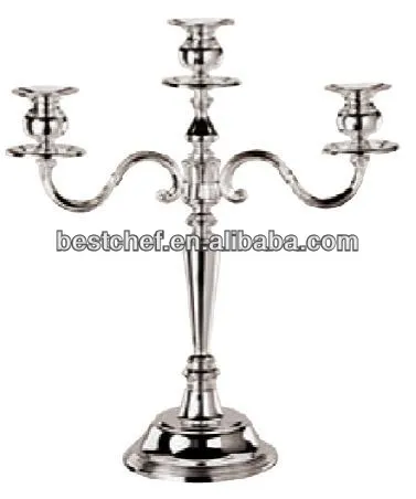 silverplated Candelabra 3-lights