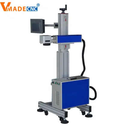 Fiber laser flying marking machine