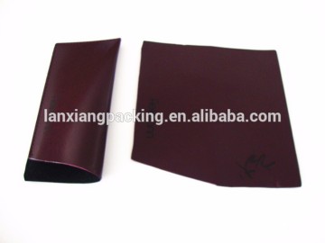 PU Leather Pouch, Leather Eyeglass Pouches, Small Leather pouches