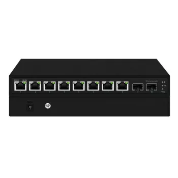 8-Port 2.5G Ethernet POE+ Switch with 2 10G SFP