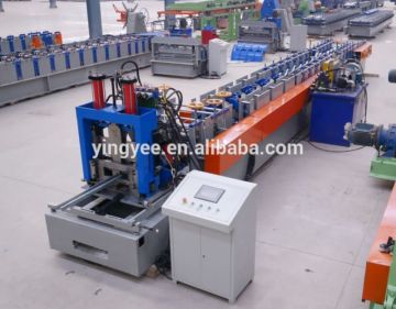 Drywall C shape purlin changeable steel cold roll forming machine