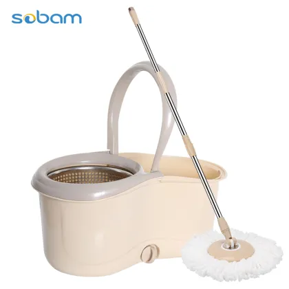 Save Space Easy Spin Mop with Double Devices