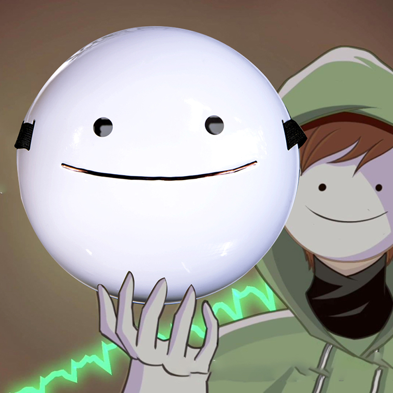 Halloween Round Expression Mask