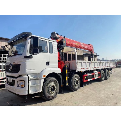 Camión Shacman Lorry Mouted XCMG 16T Crane Truck