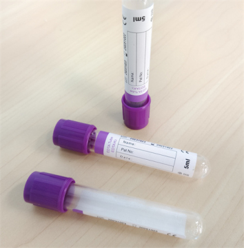vacuum EDTABlood Collection Specimen Tube PET and GLASS