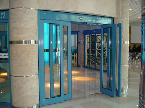 Automatic Sliding Doors with Panic Breakout