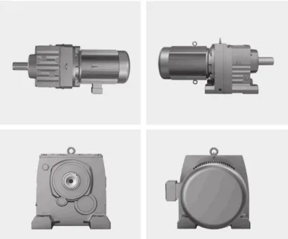 Lean Gear-worm Variable Geared Motors