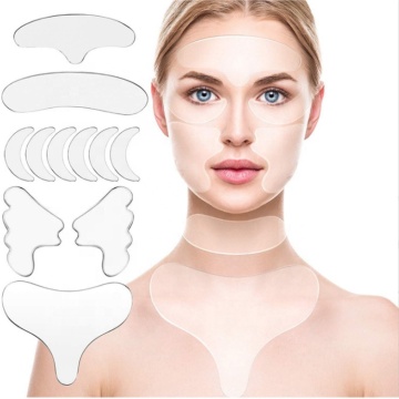Reusable Silicone Anti-Wrinkle Forehead Sticker & Facial Eye Patches