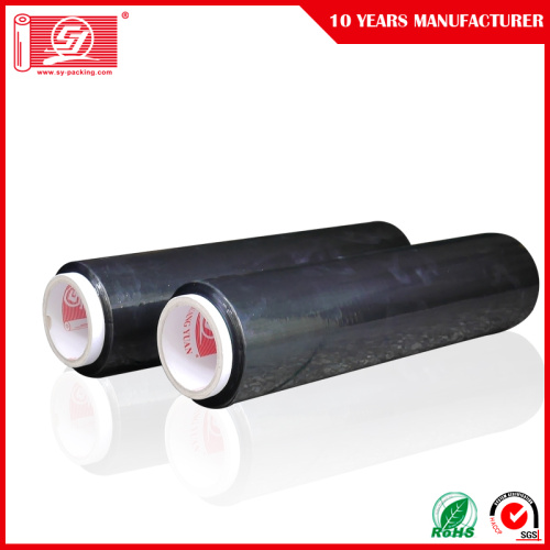 Black Lldpe Stretch Wrap Pallet Plastic Film