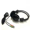 Murah Wired Braid Gaming Headphone Headset untuk komputer riba PC