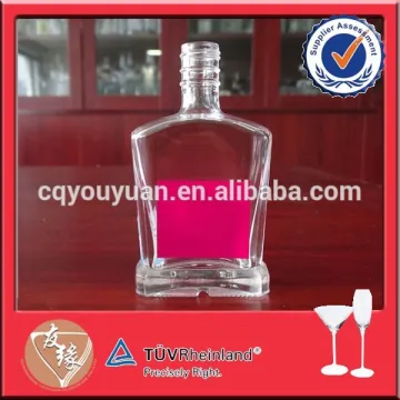 50ml wholesale glass liquor bottles with screw cap