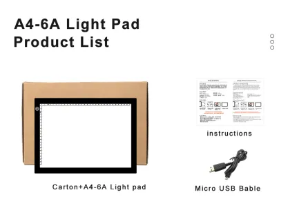 LED Light Box Drawing Tablet Kid Toy