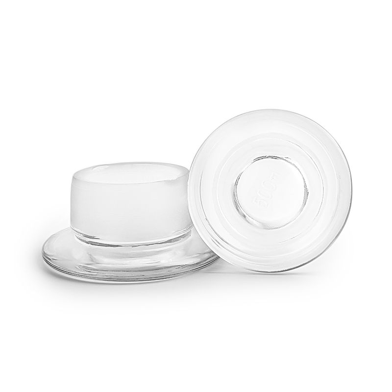 30ml Glass Reagent Bottle With Glass Lid