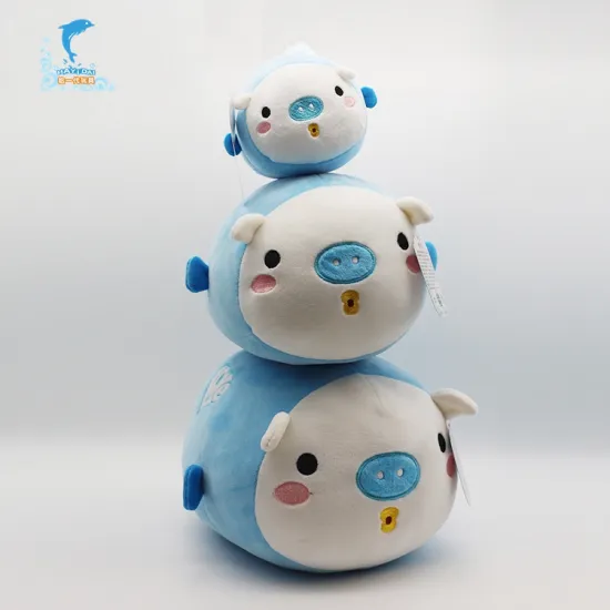 Christmas soft toy pig plush toys christmas pig