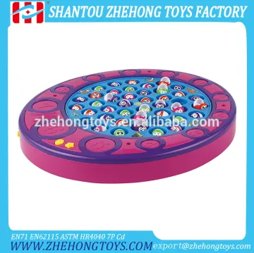 42 Pcs Fish/set Catch Fish Game Machine Plastic Fish Battery Operated Toy