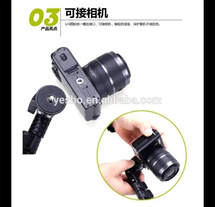 YUNTENG 1288 bluetooth monopod , YunTeng C188 Wireless bluetooth control selfie stick with mobilephone clip