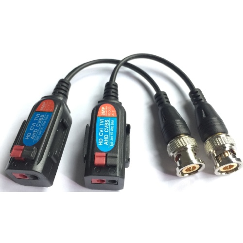 POE Combinable Video 75 to 120Ohm Balun Converter