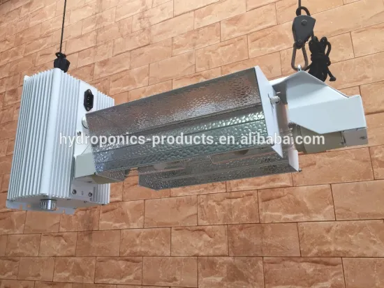 Adjustable angle Die-Casting aluminum bracket 630W Electronic Ballast PGZX18 315WX2 black housing growing 630W adjustable Hood