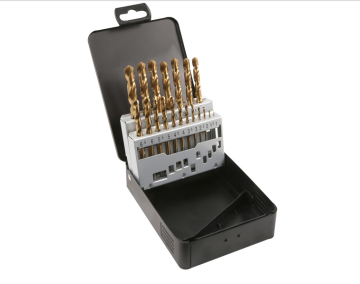 Ground Titanium HSS Drill Bit Set for Metal