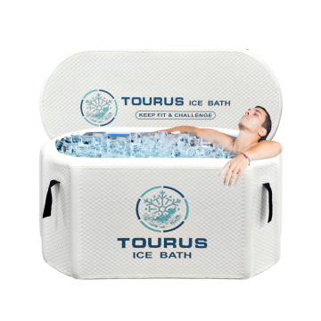TOURUS Best Selling PVC Inflatable Folding Adult Ice Bath Tub