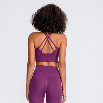 Fraen Plus Gréisst Yoga BH Sports BH