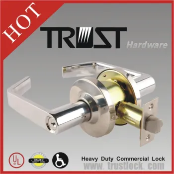 ANSI Grade 2 Commercial Lever Door Lock TRUST 4474 SC