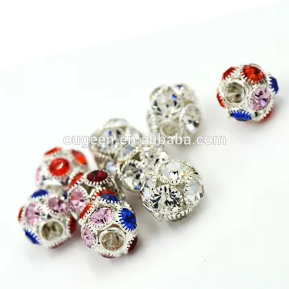 thickly claw small hole drill the ball copper bead jewelry accessories