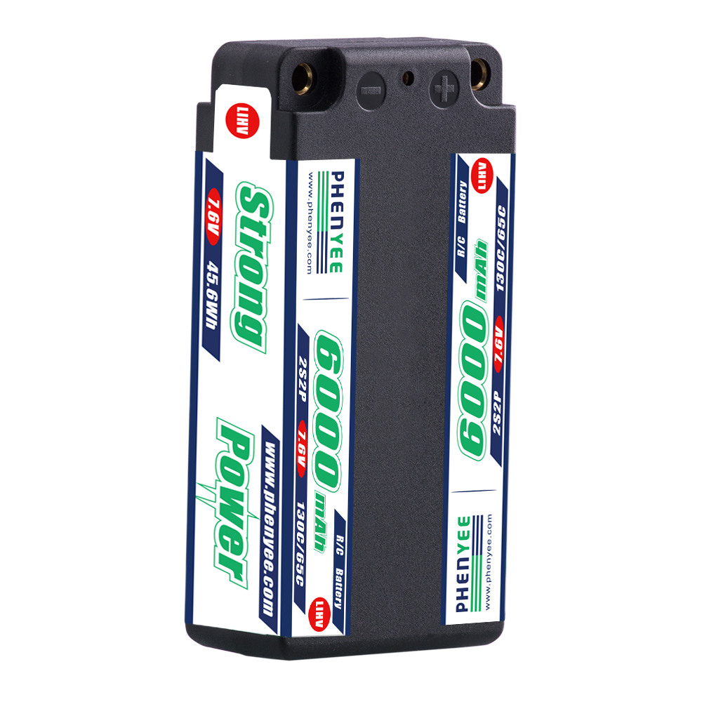 130C 6000mAh Hardcase Lipo Pack pentru RC Mașină