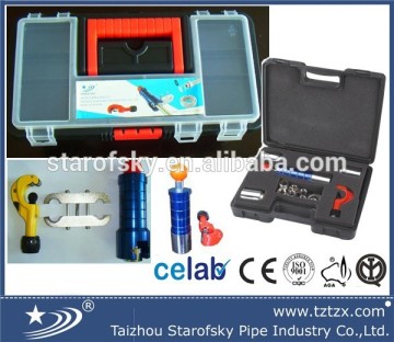 Stainless steel corrugated flexible pipe tool kit
