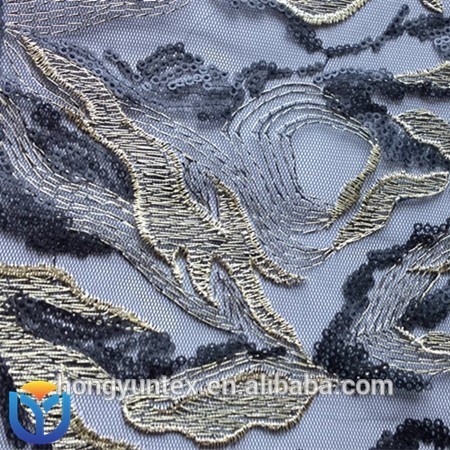 2016 Latest Top Quality Sequin Embroidery