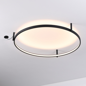 Aluminum Black 42W LED Ceiling Light for Home Decor