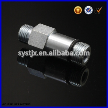High quality carbon steel CNC machining hydraulic couplings