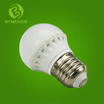 LEDs P45 sharp chips 3W 75lm/w 200lm. LEDs bulbs