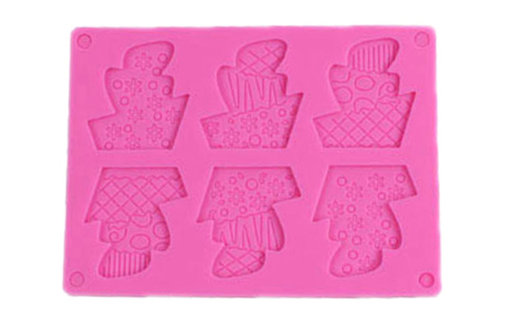 Cake Shape Fondant Chocolate Silicone Mould08