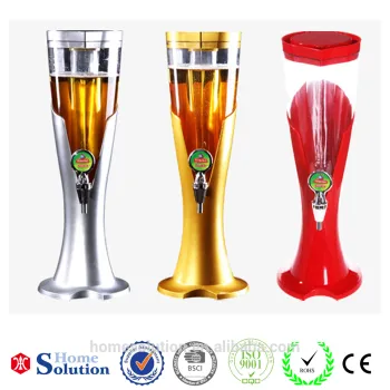 LED seven colors flashing Beer dispensers for drinking outdoor in summer holiday