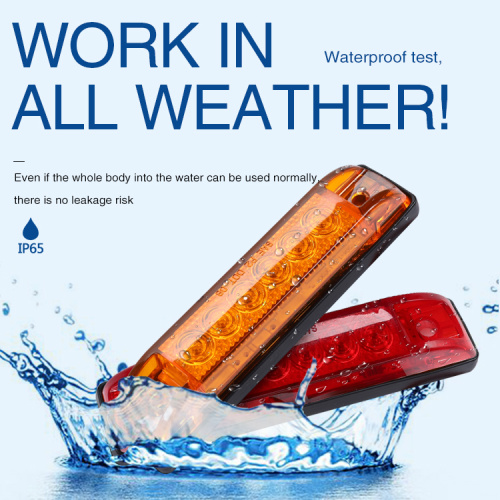 પાછળની પાતળી લાઇન સપાટી માઉન્ટ માર્કર લાઇટ